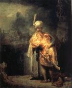 REMBRANDT Harmenszoon van Rijn DaVId and Jonathan painting